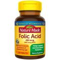 Nature Made Folic Acid 400 mcg-250 Counts. 