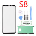 For Samsung Galaxy S20 S10 Plus Note 8 9 10+ Plus S8 S9 LCD display outer touch panel screen glass replacement Front Glass Lens. 