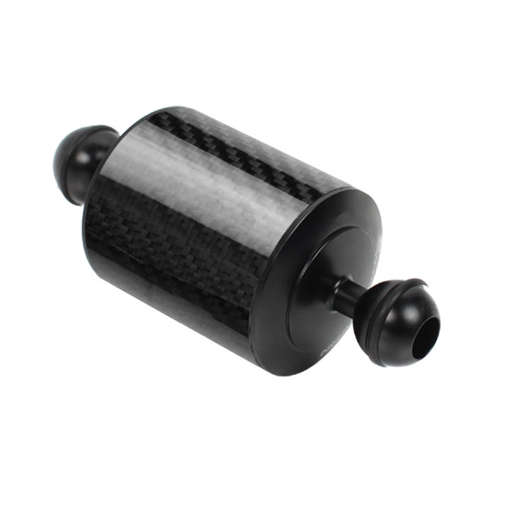 【YIYANGMAOYI111】D60mm Carbon Fiber Aquatic Arm 110g-600g Dual Ball Underwater Diving DSLR Action Camera Floating Extension