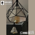 Diamond lamp shade (without bulb) | Chinese lamp shade | Diamond shaped light | Imported from China | Metal body.