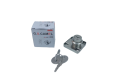 2 pcs Drawer, Cabinet Lock  Camel brand  Steel Security Drawer Lock Desk Wardrobe Furniture Cabinet Locker with 2 Keys  Short Neck. 