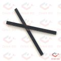 2Pcs Female Header Female Header Pin 40x1 Straight Pins Single Row 2.54mm Pitch Pin Female Header Connector Strip For Electronics Project Breadboard Friendly. 