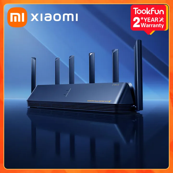 Mi Modem Router Logo Xiaomi Mi Router BE7000 Tri-Band WiFi 1GB Mesh Ethernet Ports VPN ...