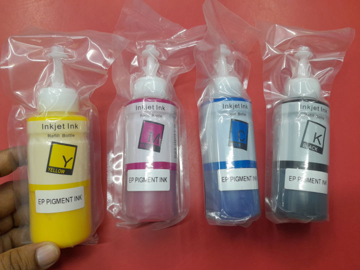 Pigment Ink 4 color set 100ml C M Y K | Daraz.com.bd