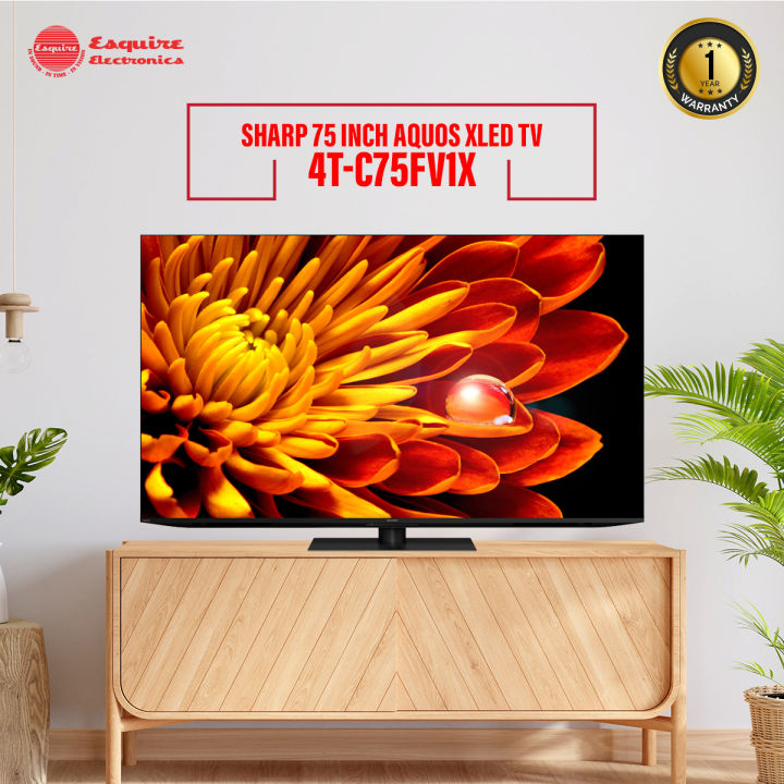 Sharp 75″ Aquos XLED TV | 4T-C75FV1X