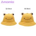 Amamia Fisherman Hat Wide Brim Cute Frog.