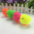 【Trick or Treat Alliance Mall】Cute Chickens Squidgy LED Ball Squeeze Relieve Kids Toy. 