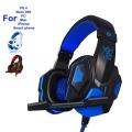 Gaming Headphones Headset Deep Bass Stereo Wired Gamer Earphone Microphone for PS4 Phone PC Laptop Xbox One Nintend Switch iPad.