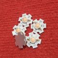10Pcs - 20mm White PCB WARM WHITE 3 Watt 3.7V Ultra Bright Warm White Color 3W LED. 