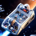 GC Kids Electric Pinball Machine Rechargeable Interstellar Pinball Game Machine With Moving Target Music For Boys Girls. 