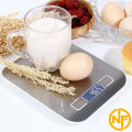 Electronic Digital Kitchen Scale Weighs Max 10kg, Measures in 3 Different Units.