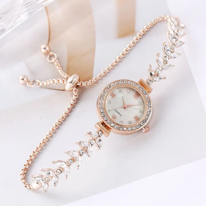 New%20Design%20Stainless%20Steel%20Metal%20Chain%20Strap%20Watches%20for%20Ladies%20Diamond%20Encrusted%20Women's%20Quartz%20Watch%20Fashionable%20and%20Waterproof%20Versatile%20Girl's%20Wristwatch%20-%20Image%203