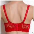 Transparent big size bra 34 36 38 40 42 44 46 B C D cup Brand  women how out lace  push up bra ladies Lingeries C306. 