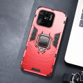Pluscase for Xiaomi Redmi 10C ring stand Holder case hard back shockproof cover.