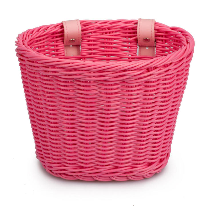 Storage%20Pouch%20Mountain%20Bike%20Removable%20Handlebar%20Basket%20Carrier%20Pannier%20Children%20Vintage%20Rattan%20Bicycle%20Baskets%20-%20Image%203