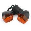 2X Motorcycle Turn Signal Light Side Indicator for KAWASAKI ZX600 Ninja ZX-6R ZX9R ZXR400 KLE 250/400/500 ZX7R Yellow. 