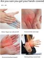 Hand Massager with Heating Pressure Point Shiatsu Therapy Massager Air Bag Vibration Massage for Finger Relax. 