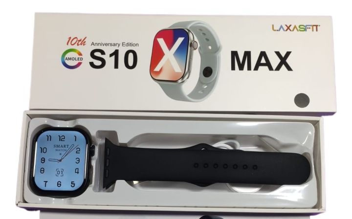 S10 Max Smartwatch AMOLED, Laxasfit S10 Max Bluetooth Call Watch, S10 Max 10th Anniversary Edition Smartwatch
