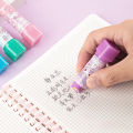 Sanrio My Melody Kuromi Lipstick Design Cartoon Rubber Eraser Cute Erasers For Kids School Office Supplies Gift Stationery. 