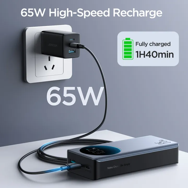 Joyroom%20JR-PBF05%2065W%20Digital%20Display%20Fast%20Charging%20Power%20Bank%2030000mAh%20-Black%20-%20Image%206