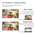 1080P 30 pin HD HDMI Male to VGA Female Video Converter Adapter for laptop. 