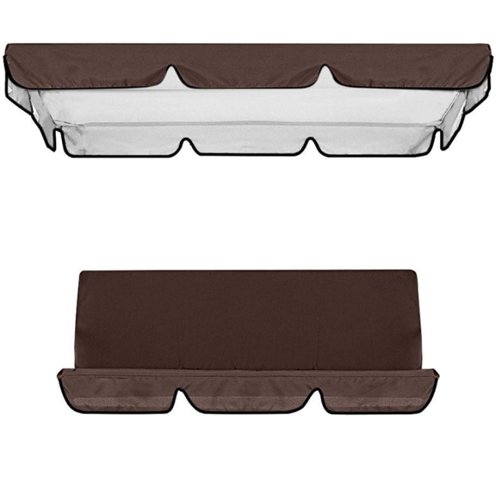 Sunshade%20for%20Swing%20Pew%202/3%20Seater%20Garden%20Swing%20Chair%20Cover%20Polyester%20Taffeta%20Waterproof%20Canopy%20Tools%20C%20-%20Image%206