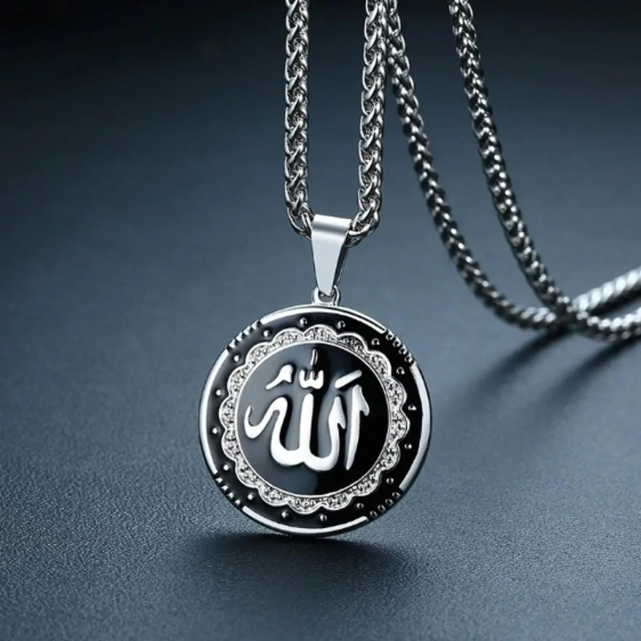 Turkish Stylish Necklace for Men chain gift Metal Jewelry islamic necklace