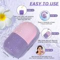 Ice Roller for Face and Eye, Upgrated Ice Face Roller,Facial Beauty Ice Roller Skin Care Tools, Ice Facial Cube, Gua Sha Face Massage, Silicone Ice Mold for Face Beauty (Purple). 