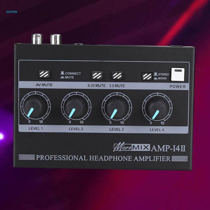 Headphone Amplifier Professional Headphone Splitter Amplifier Replaces
