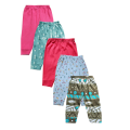 10 Pis kids Cotton Printed Leggings Set- Multicolor Combo Pack Boys & Girls.