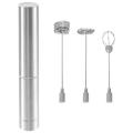 Milk Frother Handheld Three-Layer of Whisk- Operated Electric Foam Maker for Coffee, Latte, Hot Chocolate. 