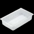 MAIS Reuseble Food Grade Plastic Thai Burger Box Single Thick (PS) 1000 pcs - For Cake, Puff, Pastry. 