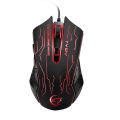 G820 Wired Gaming Mouse 7 Color Backlight 6 Button LED 3200 Optical DPI Computer Mouse Gamer Mouse.