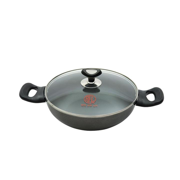 RFL Topper Korai With Lid 22Cm Black 80844