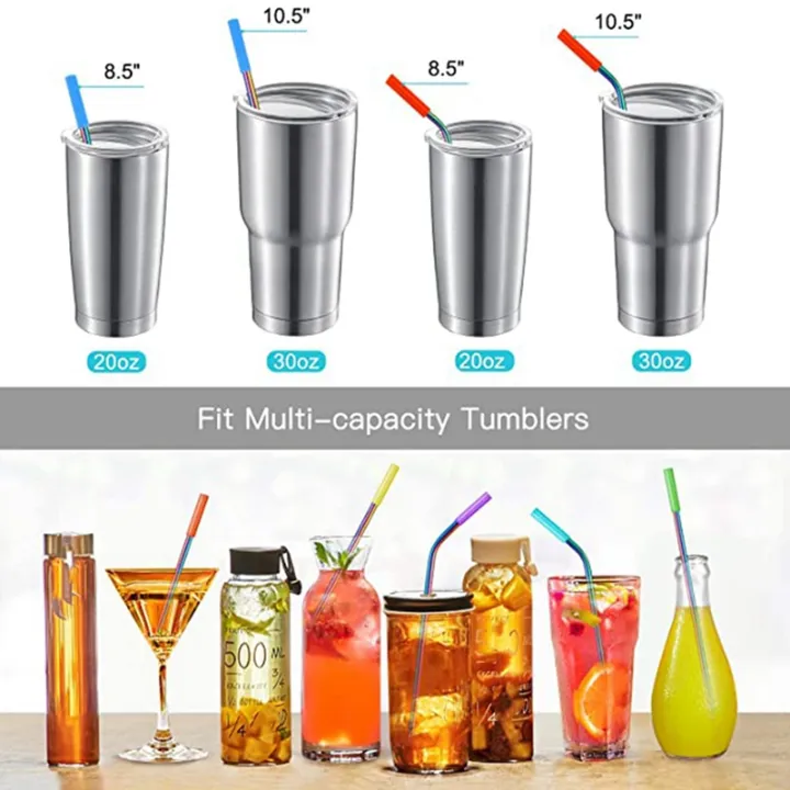 Individual%2016%20Pack%20Rainbow%20Color%20Reusable%20Metal%20Straws%20with%20Silicone%20Tip%20Colored%20Long%20Stainless%20Steel%20Straws%20Drinking%20Straw%20-%20Image%207