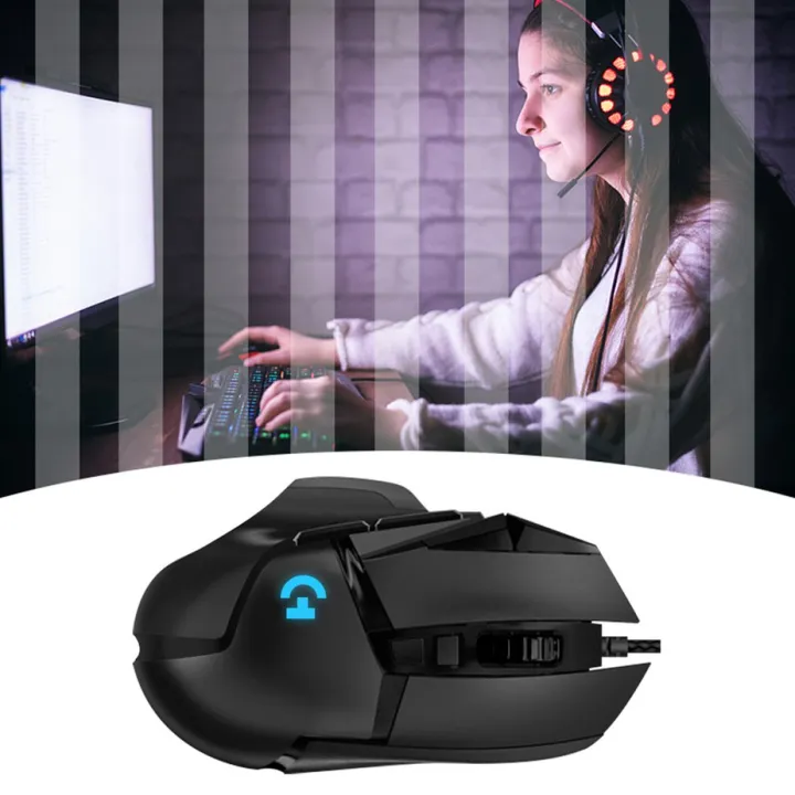 Ergonomic%20Design%20G502%20Wired%20Gaming%20Mechanical%20Mouse%20RGB%20Gaming%20Mouse%20-%20Image%204