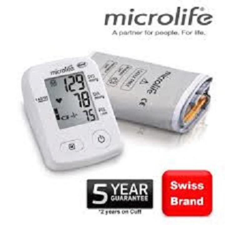 Auto Blood Pressure Machine - Microlife Digital Blood Pressure Monitor Set