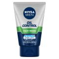 International European product skin care Nivea men Oil control face wash used for male - 100 gm. 
