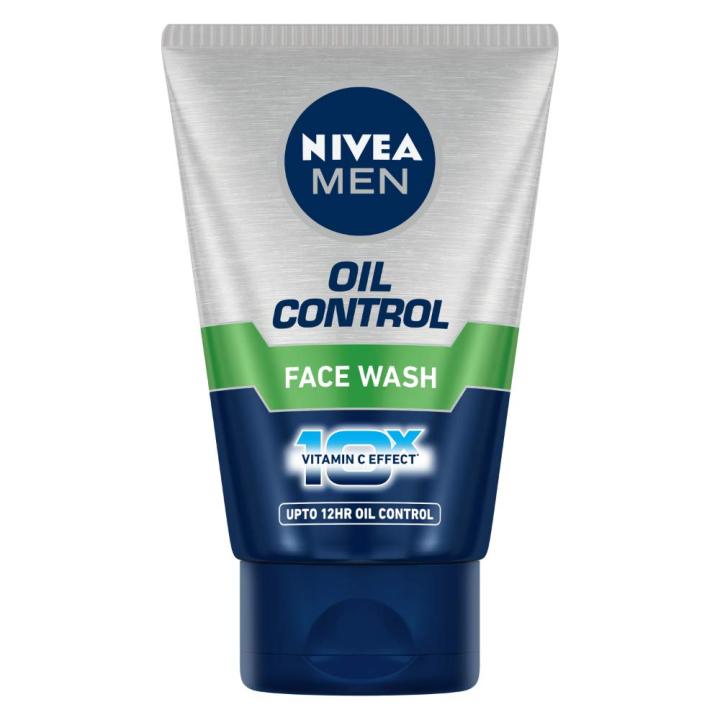 International European product skin care Nivea men Oil control face wash used for male - 100 gm