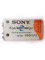 Sony 9V Rechargeable Battery 450mAh. 