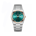 POEDAGAR 930 Men's New Luxury Luminous Date Week Stainless Steel Quartz Watch For Men. 
