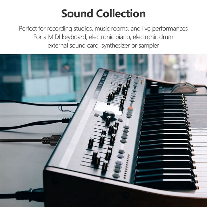 2-Pack%205-Pin%20DIN%20MIDI%20Cable,%203-Feet%20Male%20to%20Male%20for%20MIDI%20Keyboard%20-%20Image%204