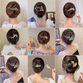 Elegant Antiquities Flower Hair Clip Hairpins For Women Girl Fashion Pearl Ponytail Holder Headband Twist Clips Hair Accessories Cologo. 