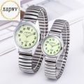 Factory direct supply xapwv casual digital glow-in-the-dark elderly watch elastic band couple watch women's can be made as a logo male. 