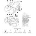 Shinecon Helmet 3D VR Glasses Of Virtual Reality Headset Android Viar Binoculars Wirth. 