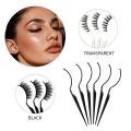 5Pcs Planting Grafted Eyelashes Try on Beauty Shop Display Stand Playing Board Artifact Plastic Stick.