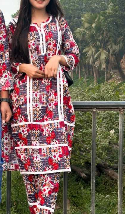 Ready%20Made%20Cotton%20Stitched%20Fashionable%20Long%20Salwar%20Kameez%20For%20Stylish%20Women%20/%20Girls%20(%202%20Pcs%20)%20-%20Image%203