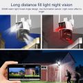 QX103 Humanoid Recognition AI Alarm WiFi Dome Triple IP Camera Triple Camera.
