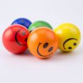 5Pcs/lot 6.3cm Smile Face Foam Ball Squeeze Stress Ball Relief Toy Hand Wrist Exercise PU Toy Balls For Children.
