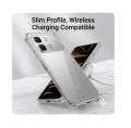 Infinix Note Edge Premium Silicone Case Crystal Clear Soft TPU Ultra-Thin Transparent Flexible Protective Mobile Phone Back Cover.